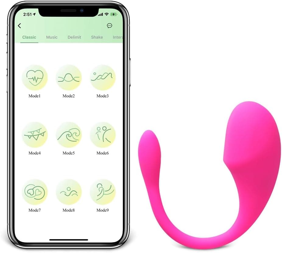 Sextoy Oeuf vibrant, Bluetooth Vibrateur Télécommandé (nr17)